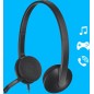Logitech USB Headset H340 Kablet Høretelefoner Logitech USB Headset H340 Kablet Høretelefoner